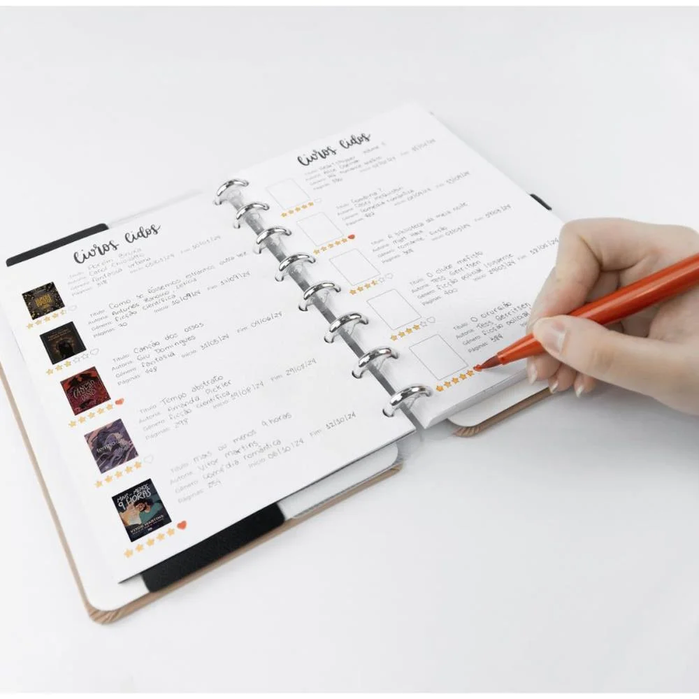 Caderno Inteligente A5 Caderno De Leitura 43Fls 120G. Caderno Inteligente (Unidade) - imagem 10