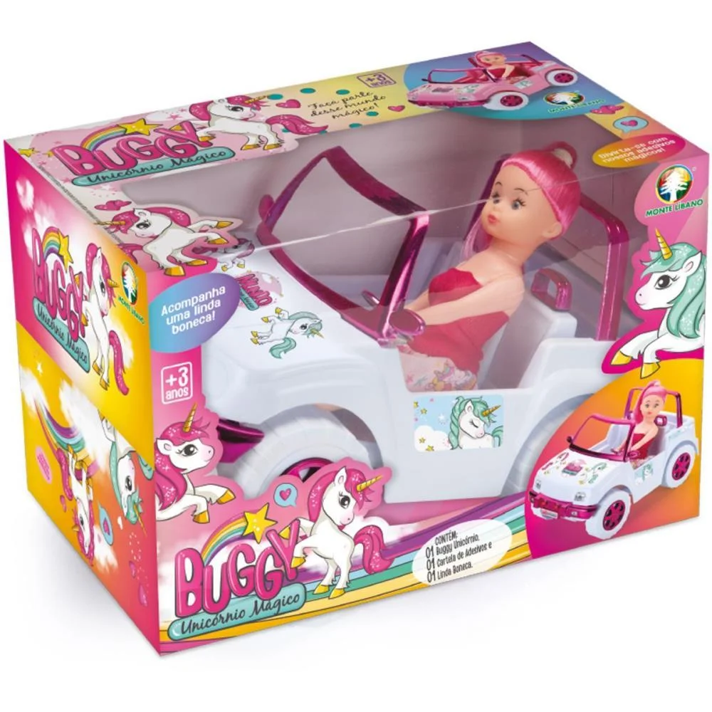 Carrinho Unicornio Magico Buggy Monte Libano - imagem 4