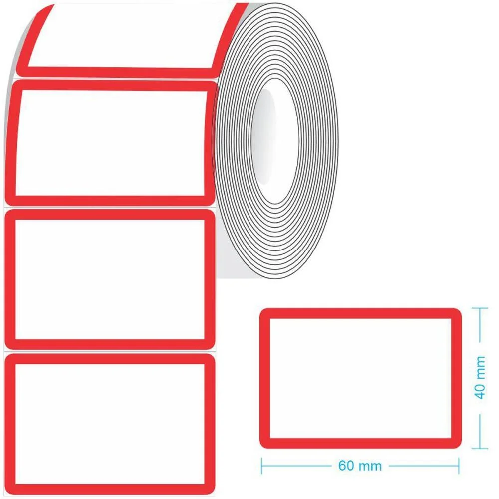 Etiqueta Para Preco Tr-6 60X40Mm C/460 Etiquetas Grespan (Rolo) - imagem 3