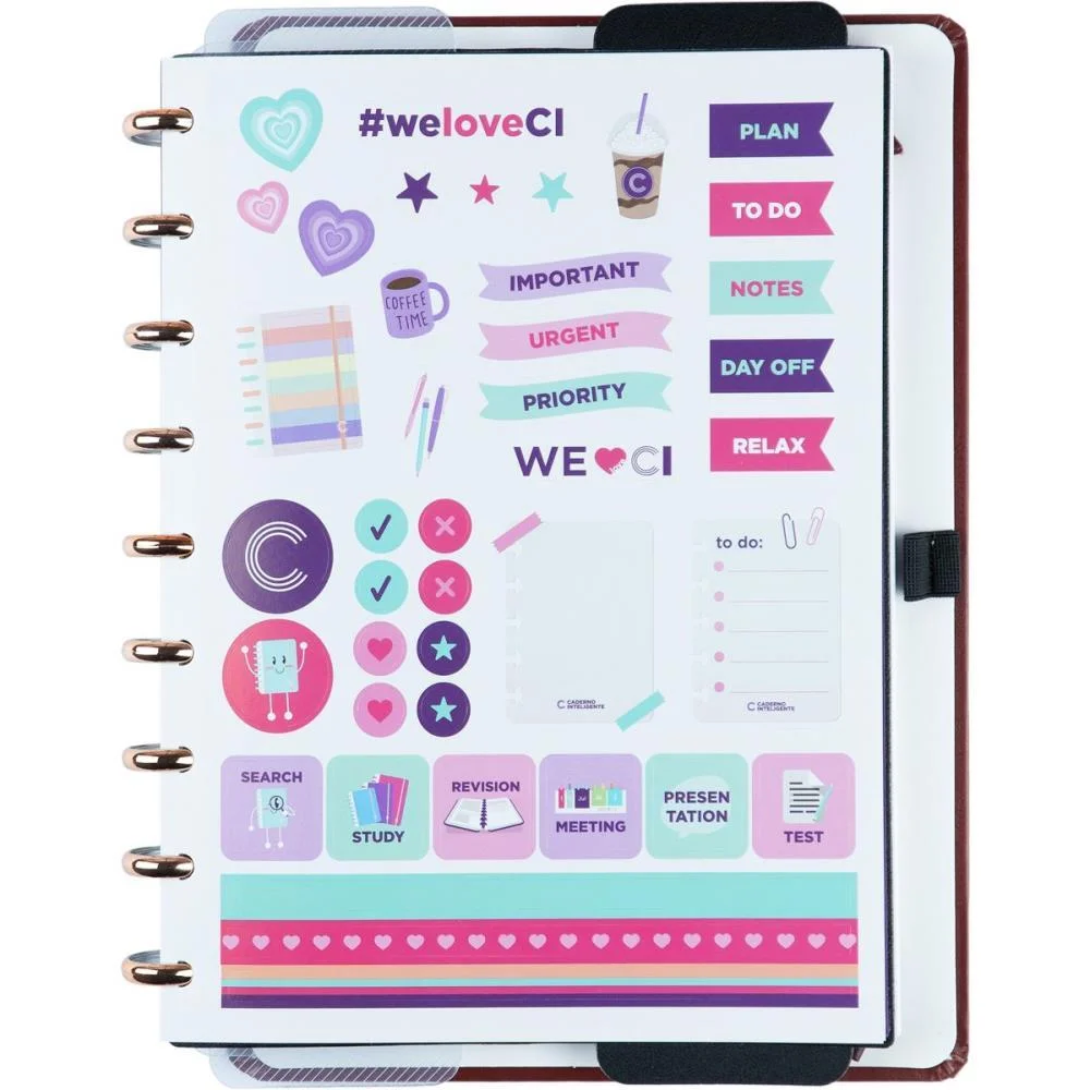 Caderno Inteligente Medio Mocha 80Fls 190X255Mm Caderno Inteligente (Unidade) - imagem 4