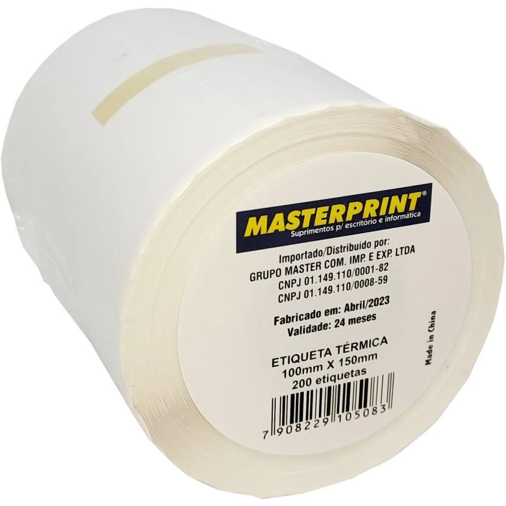Etiqueta Adesiva E-Commerce 100X150Mm 200Etiq. Masterprint (Unidade) - imagem 2