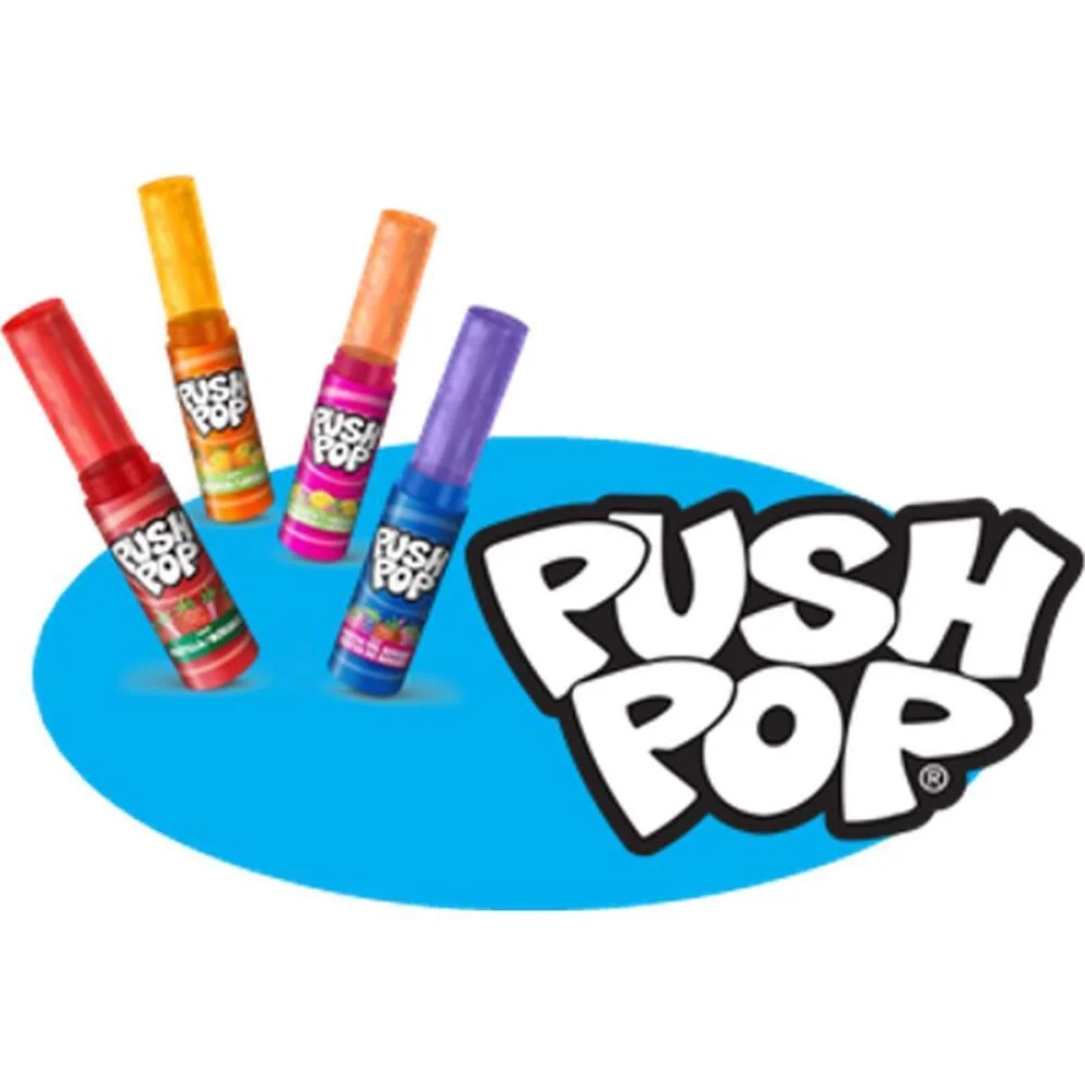 Doce Push Pop Tradicional Torre Bazooka Candy C/ 30 Unidades - imagem 3