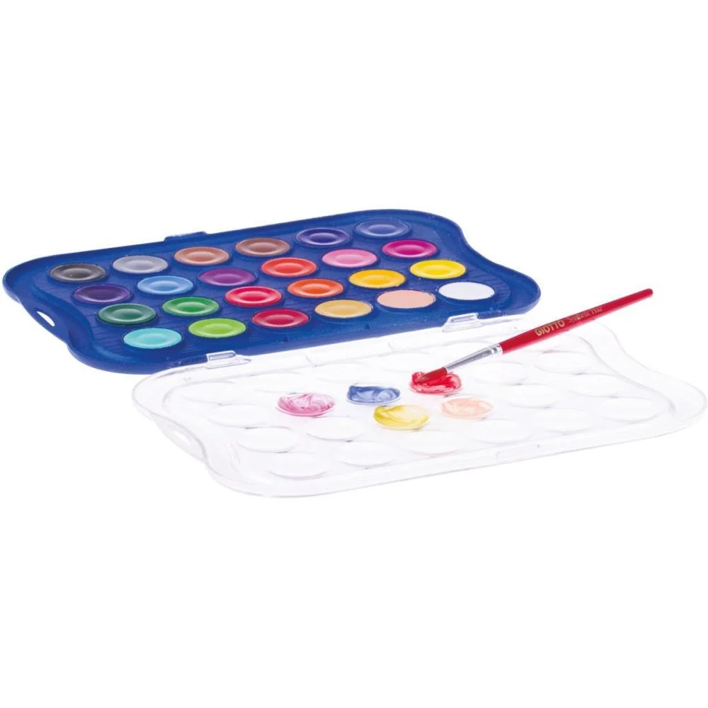 Aquarela Escolar Giotto Mini 24Cores 23Mm Canson (Unidade) - imagem 3