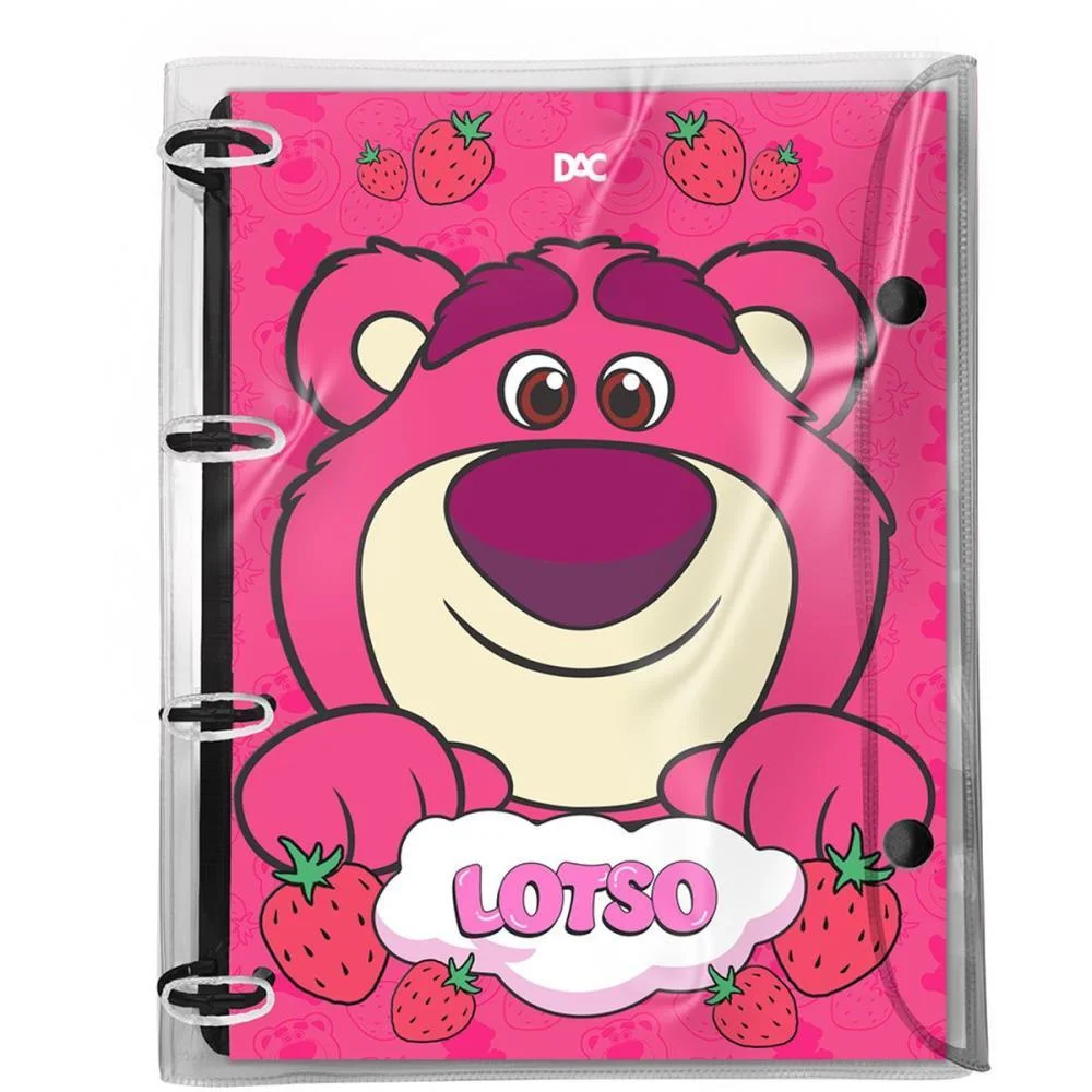 Fichario De Pvc Lotso Univ.fecho Botao 192F Dac (Unidade) - imagem 2