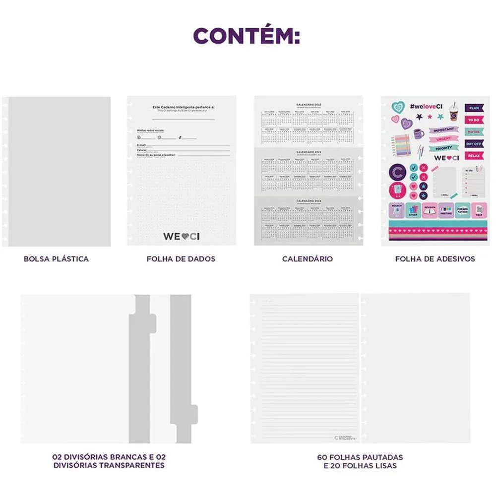 Caderno Inteligente A5 Jasper 80Fls 155X220Mm Caderno Inteligente (Unidade) - imagem 8