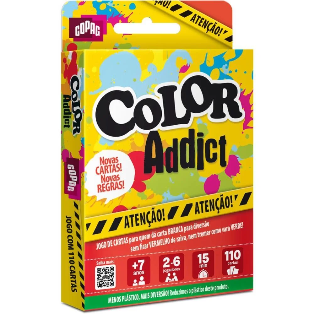 Jogo De Cartas Color Addict Cartucho Copag - imagem 2