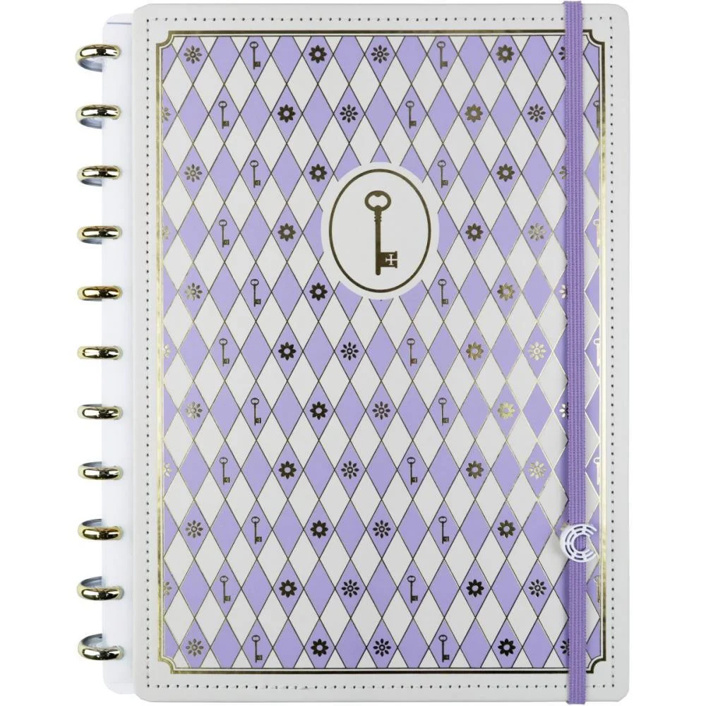 Caderno Inteligente Grande Isa Akkari Purple Key 80Fls Caderno Inteligente (Unidade) - imagem 10