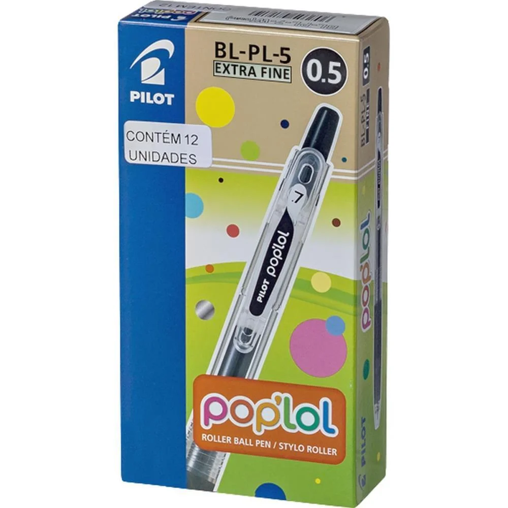 Caneta Gel Pop Lol Branca 0.5Mm Retratil Pilot (Cx.c/12) - imagem 2