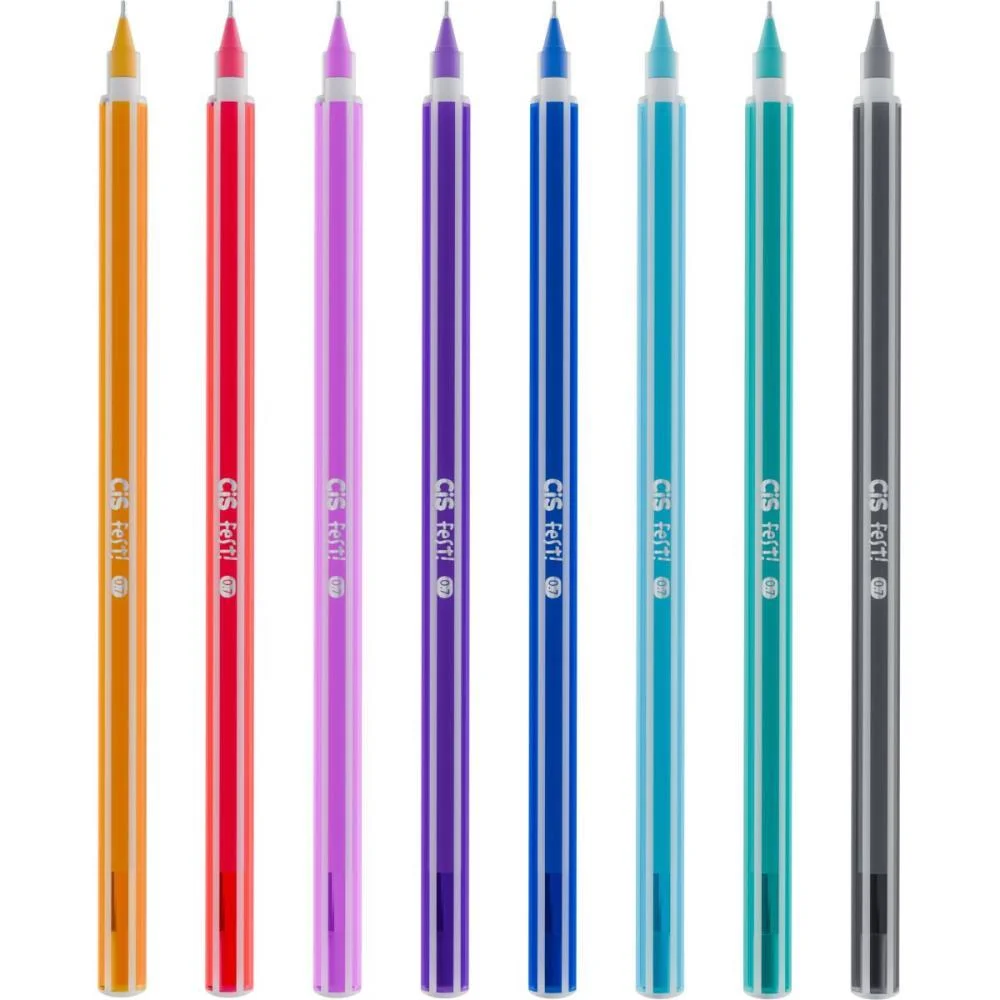 Caneta Esferografica Cis Fest 0.7Mm 8 Cores (S) Sertic (Pote-24) - imagem 4