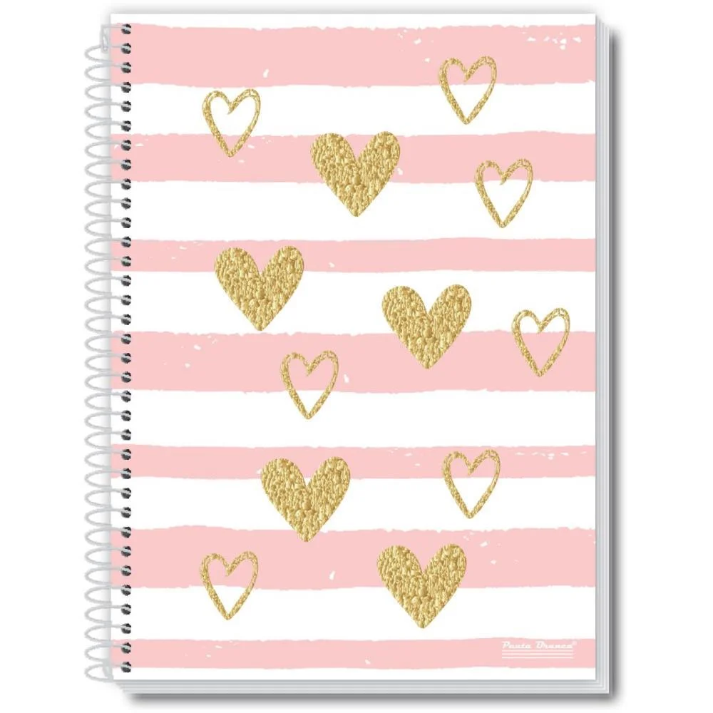 Caderno 20X1 Capa Dura Amo 320Fls. Pauta Branca (Pct.c/02) - imagem 4