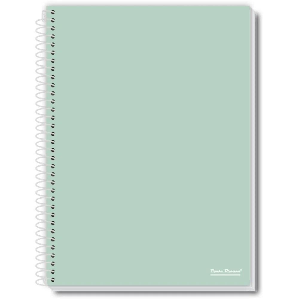 Caderno Espiral 1/4 Capa Dura Office Colors 80Fls. Pauta Branca (Pct.c/05) - imagem 4