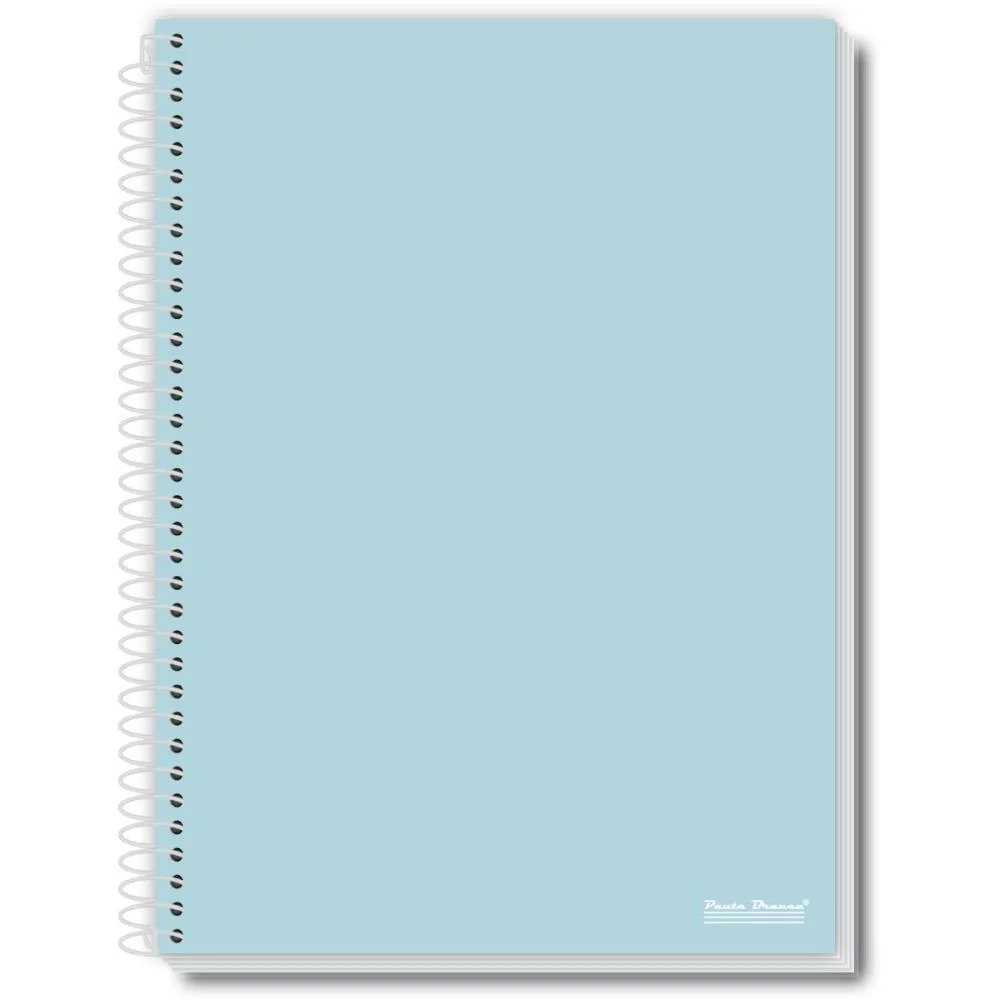 Caderno Espiral 1/4 Capa Dura Office Colors 80Fls. Pauta Branca (Pct.c/05) - imagem 5
