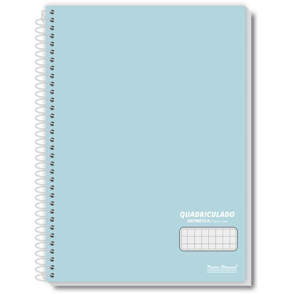 Caderno Quadriculado Univers. 7X7Mm 80F Esp Office Colors Cd Pauta Branca (Pct.c/05) - imagem 5