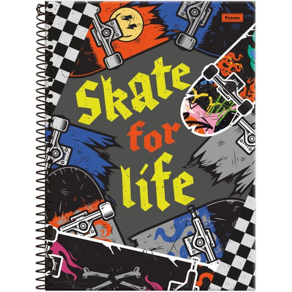 Caderno 01X1 Capa Dura Drip 80F Foroni (Pct.c/04) - imagem 2