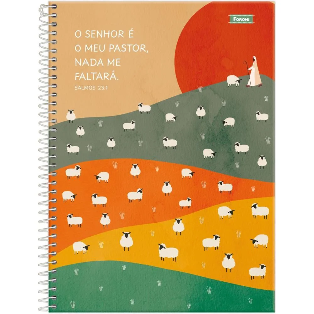 Caderno 10X1 Capa Dura Grace 160F Foroni (Pct.c/04) - imagem 4
