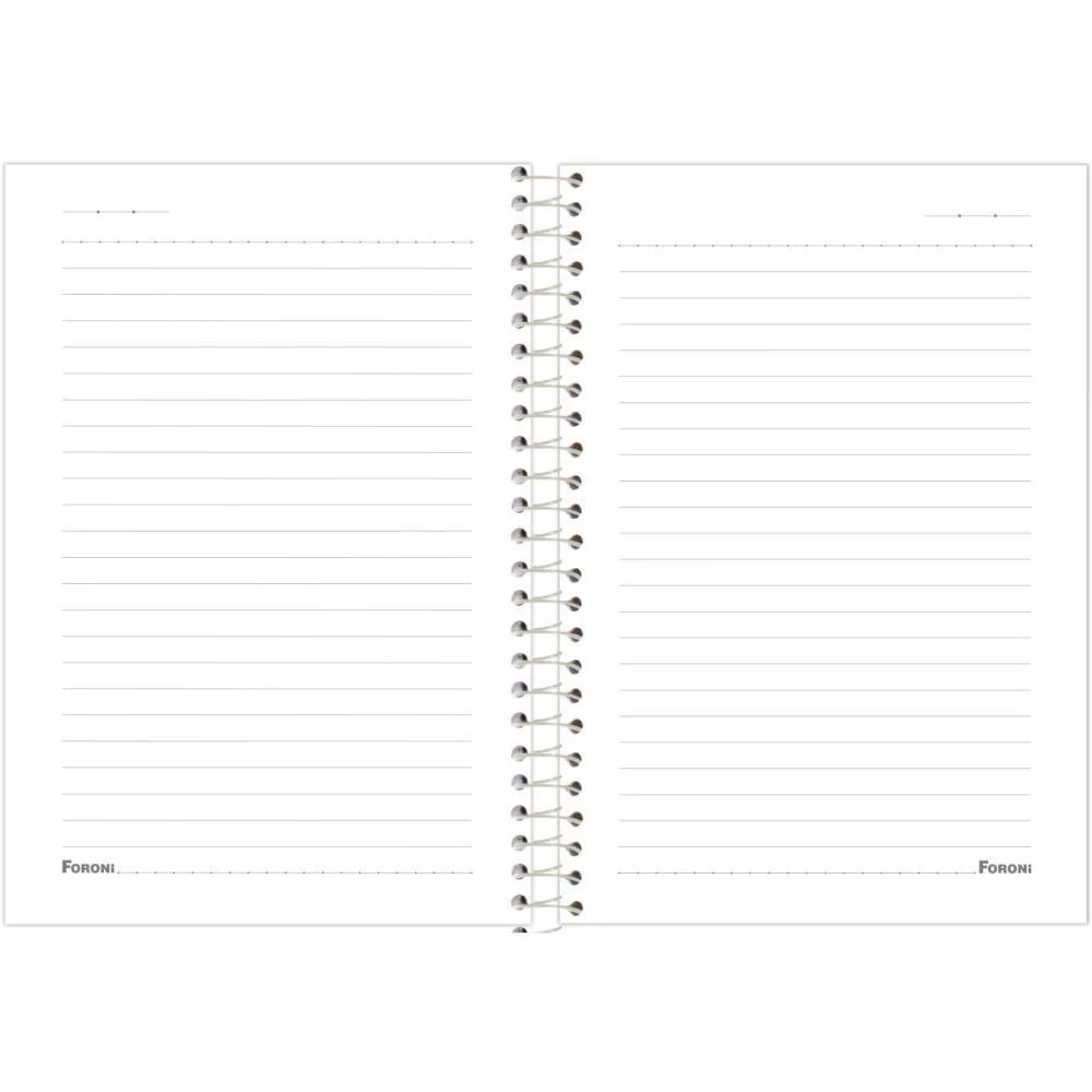 Caderno Espiral 1/4 Capa Dura Grace 80F Foroni (Pct.c/05) - imagem 6