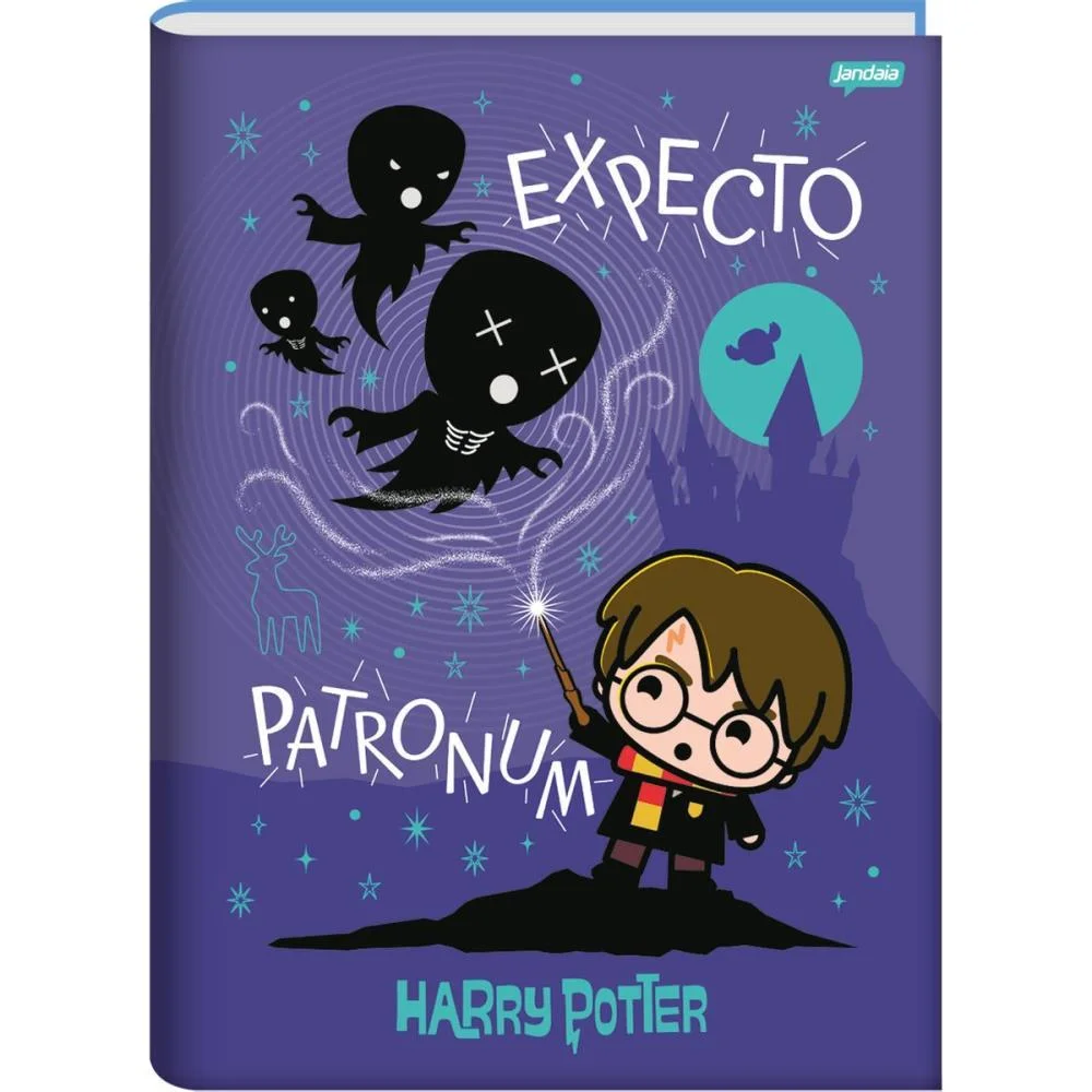 Caderno Brochurao Capa Dura Harry Potter 96Fls Jandaia (Pct.c/05) - imagem 7