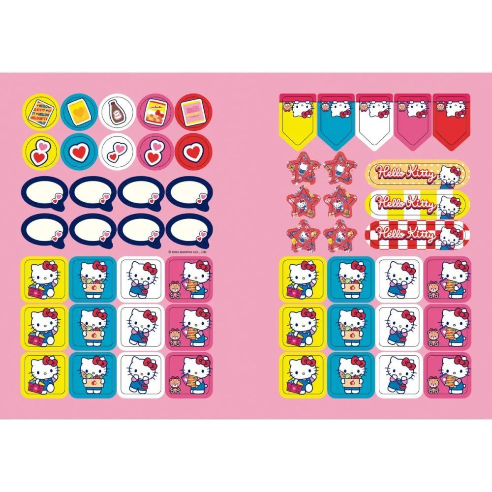 Caderno Brochura 1/4 Capa Dura Hello Kitty 80Fls. Jandaia (Pct.c/05) - imagem 8
