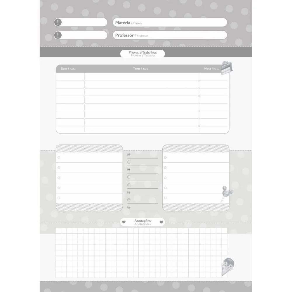 Caderno 01X1 Capa Dura Disney Emoji 80Fls. Jandaia (Pct.c/04) - imagem 10