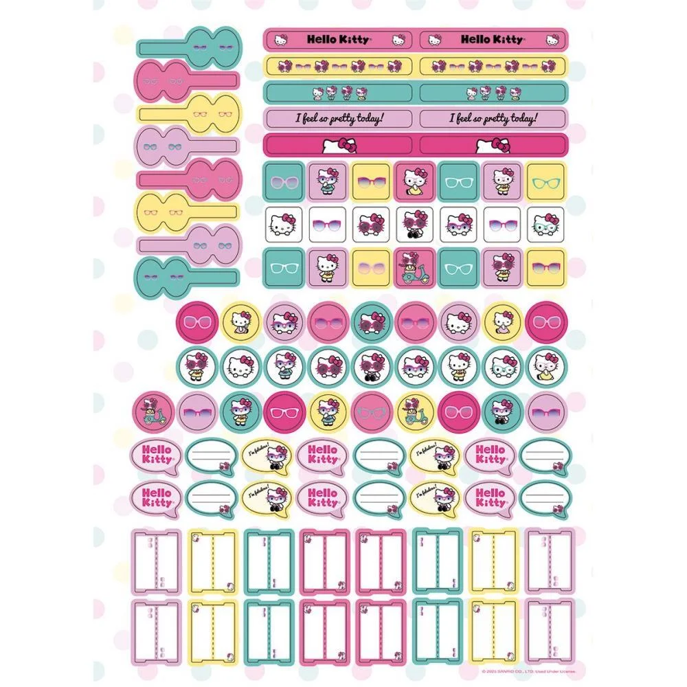 Caderno 10X1 Capa Dura Hello Kitty Kraft 160Fls. I.a Jandaia (Pct.c/04) - imagem 12