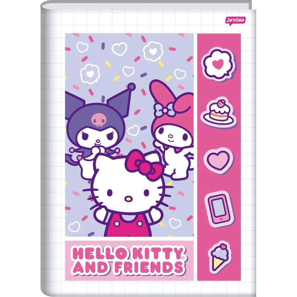 Caderno Brochurao Capa Dura Besties Forever 80Fls. Jandaia (Pct.c/05) - imagem 4