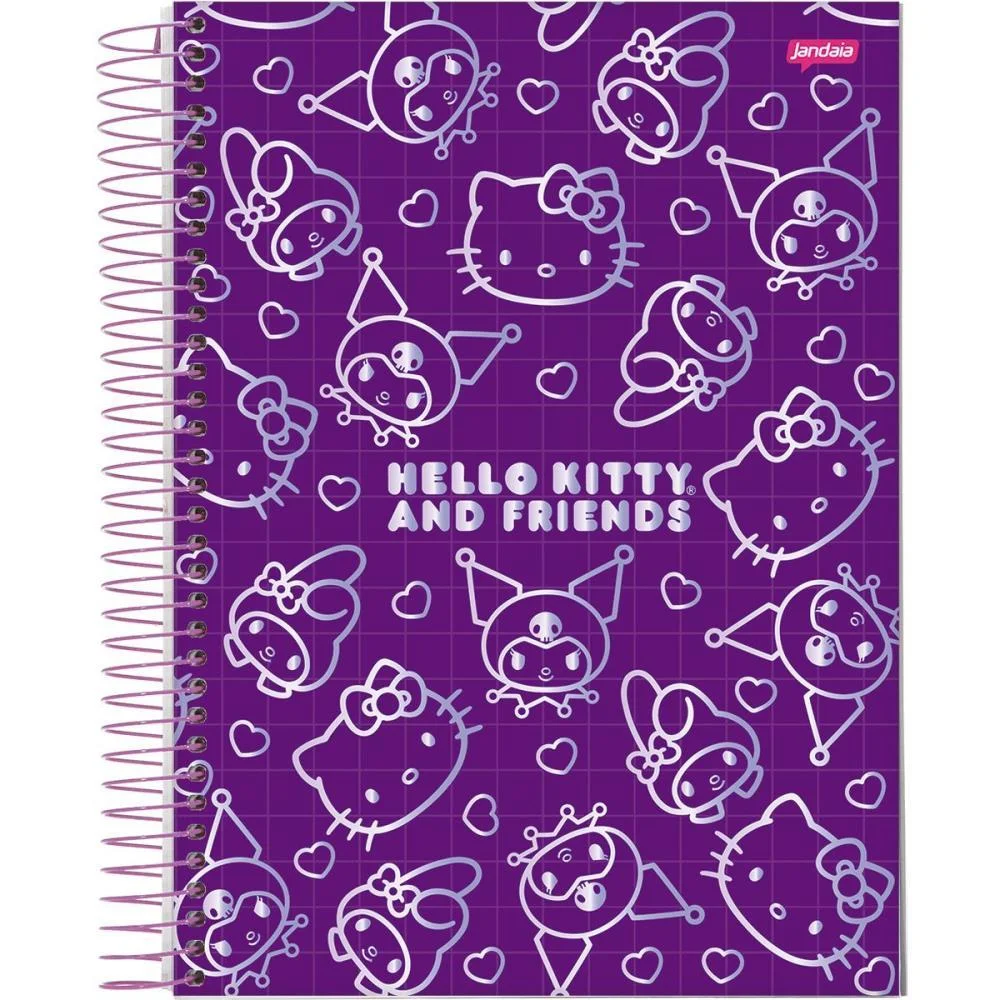 Caderno 01X1 Capa Dura Besties Forever 80Fls. I.a Jandaia (Pct.c/04) - imagem 7