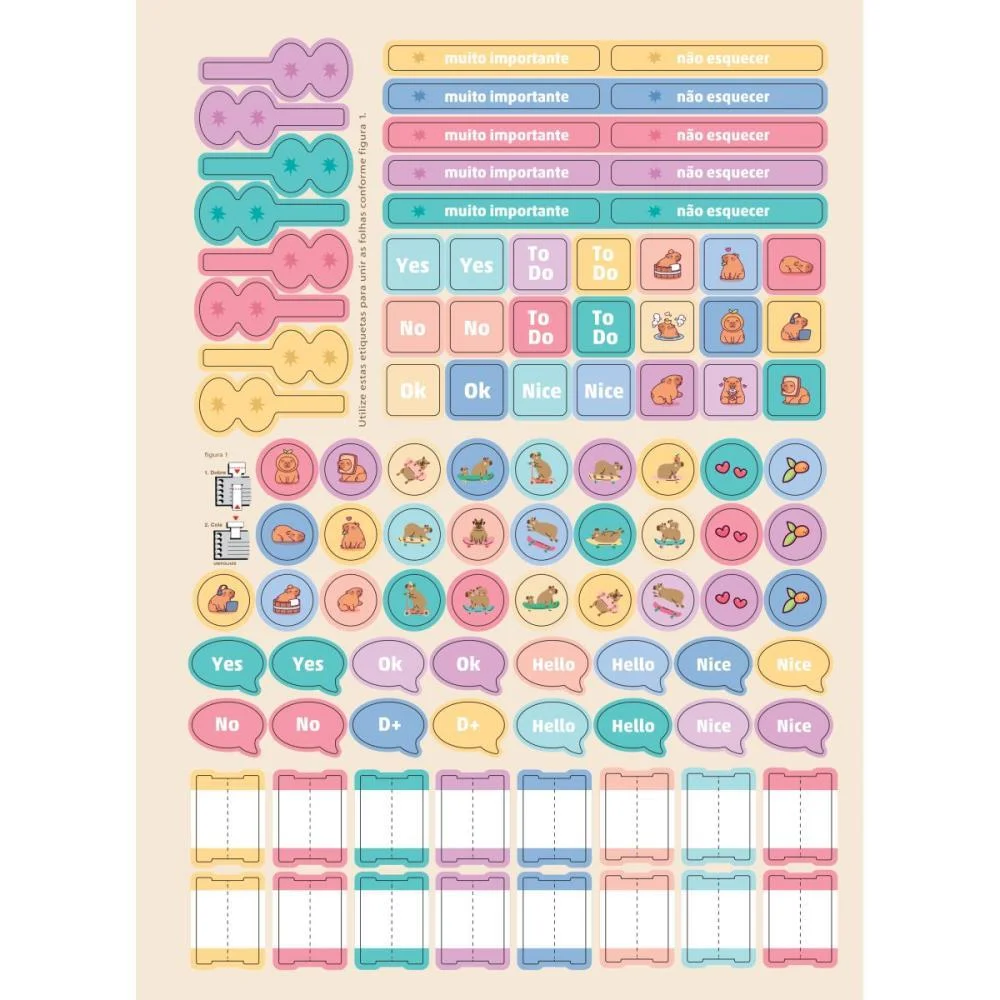 Caderno 15X1 Capa Dura Capyvibes 240Fls. I.a Jandaia (Pct.c/02) - imagem 10