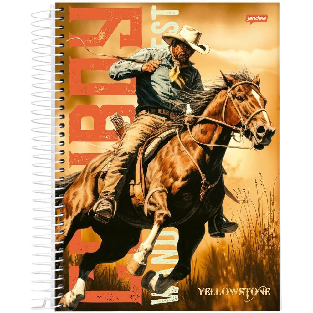 Caderno 10X1 Capa Dura Rodeio 160Fls. I.a Jandaia (Pct.c/04) - imagem 6