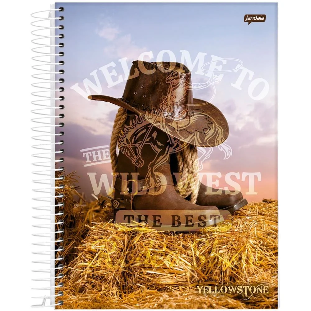 Caderno 10X1 Capa Dura Rodeio 160Fls. I.a Jandaia (Pct.c/04) - imagem 7