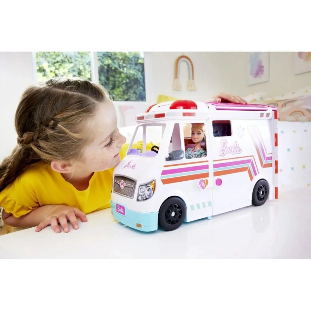 Barbie Profissoes Ambulância De Cuidados Médicos Mattel (Unidade) - imagem 12