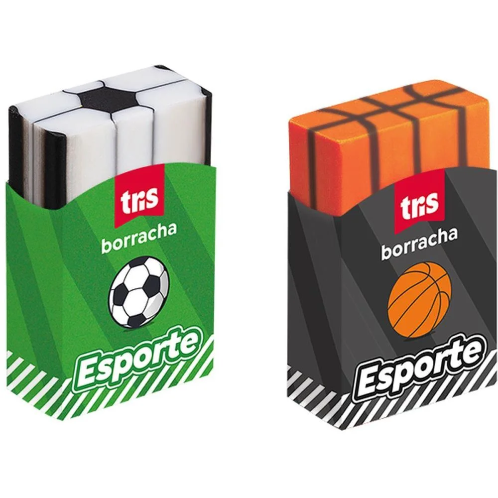 Borracha Decorada Tris Esporte 2 Modelos Summit (Dp.c/24) - imagem 2