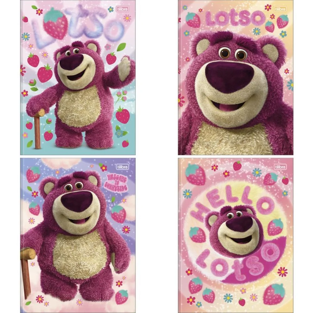 Caderno Brochurao Capa Dura Lotso 80Fls Tilibra (Pct.c/05) - imagem 4