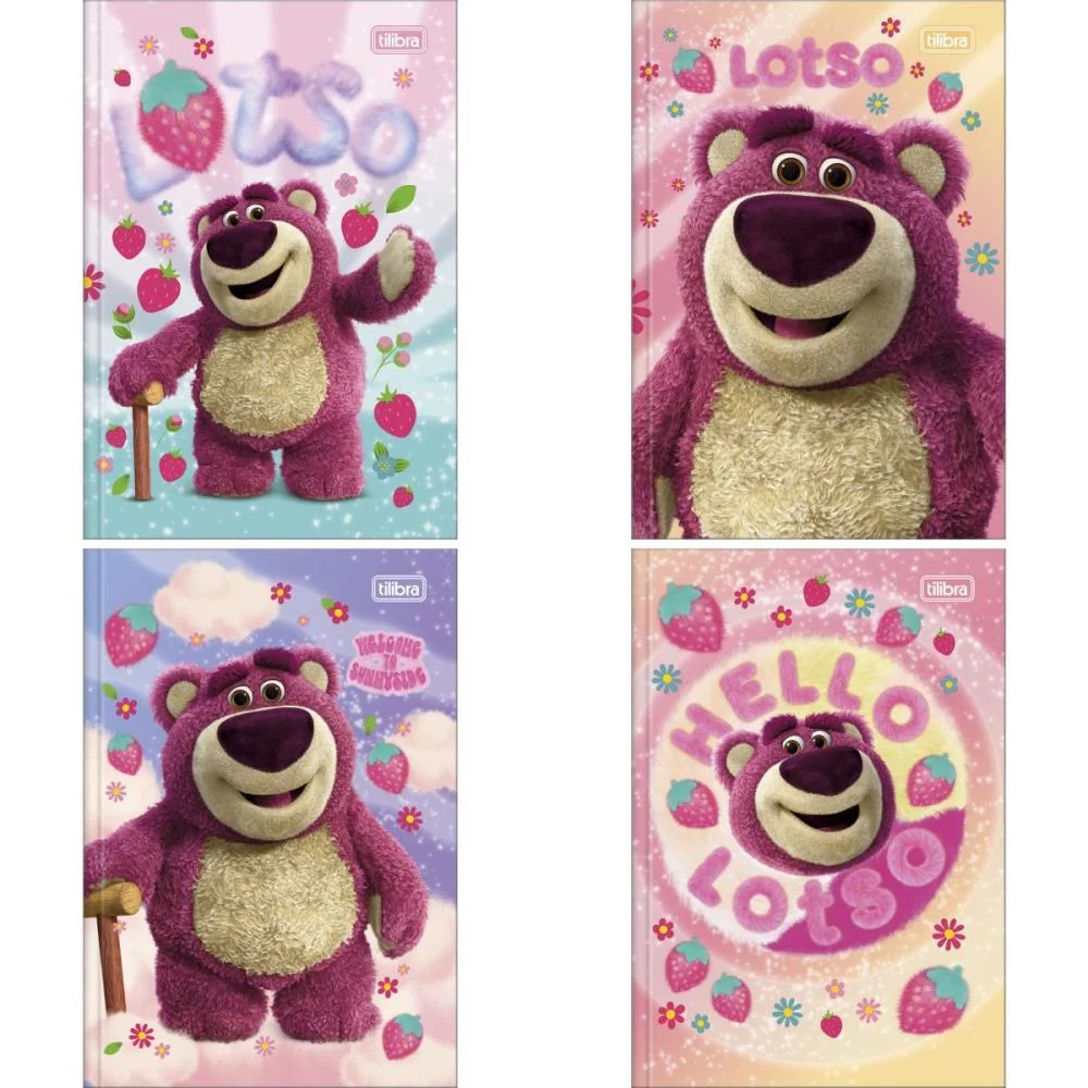 Caderno Brochura 1/4 Capa Dura Lotso 80Fls Tilibra (Pct.c/05) - imagem 4