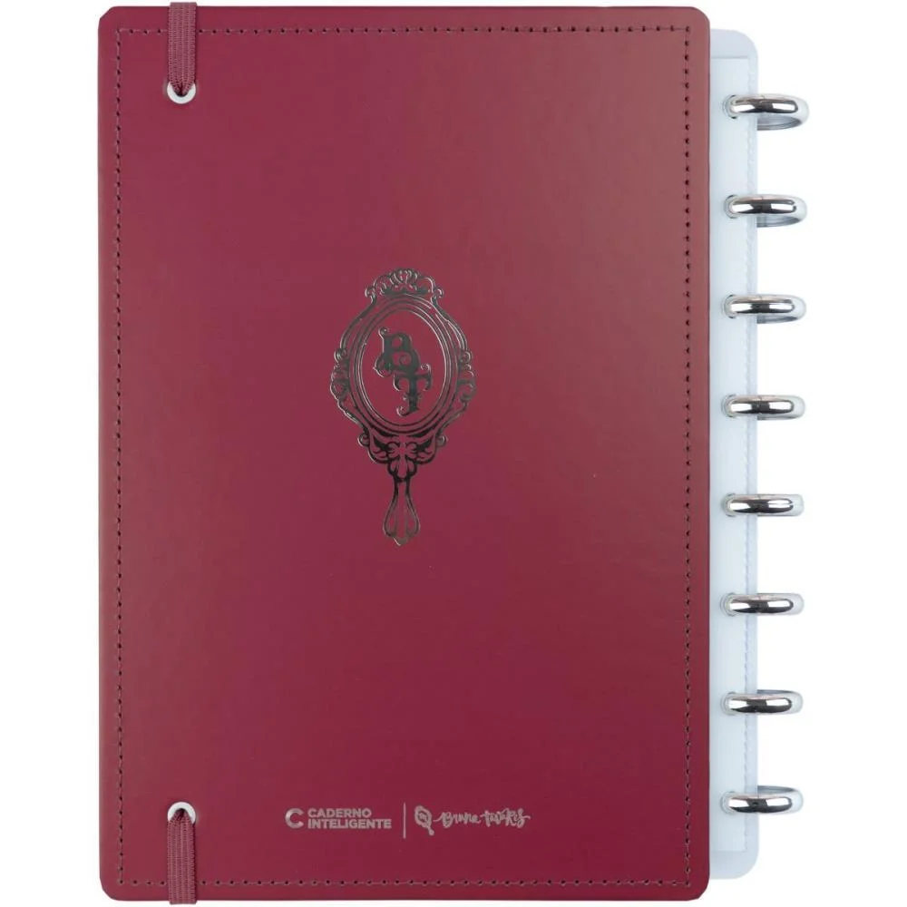 Caderno Inteligente A5 Bruna Tavares Cherry 80Fls Caderno Inteligente (Unidade) - imagem 3
