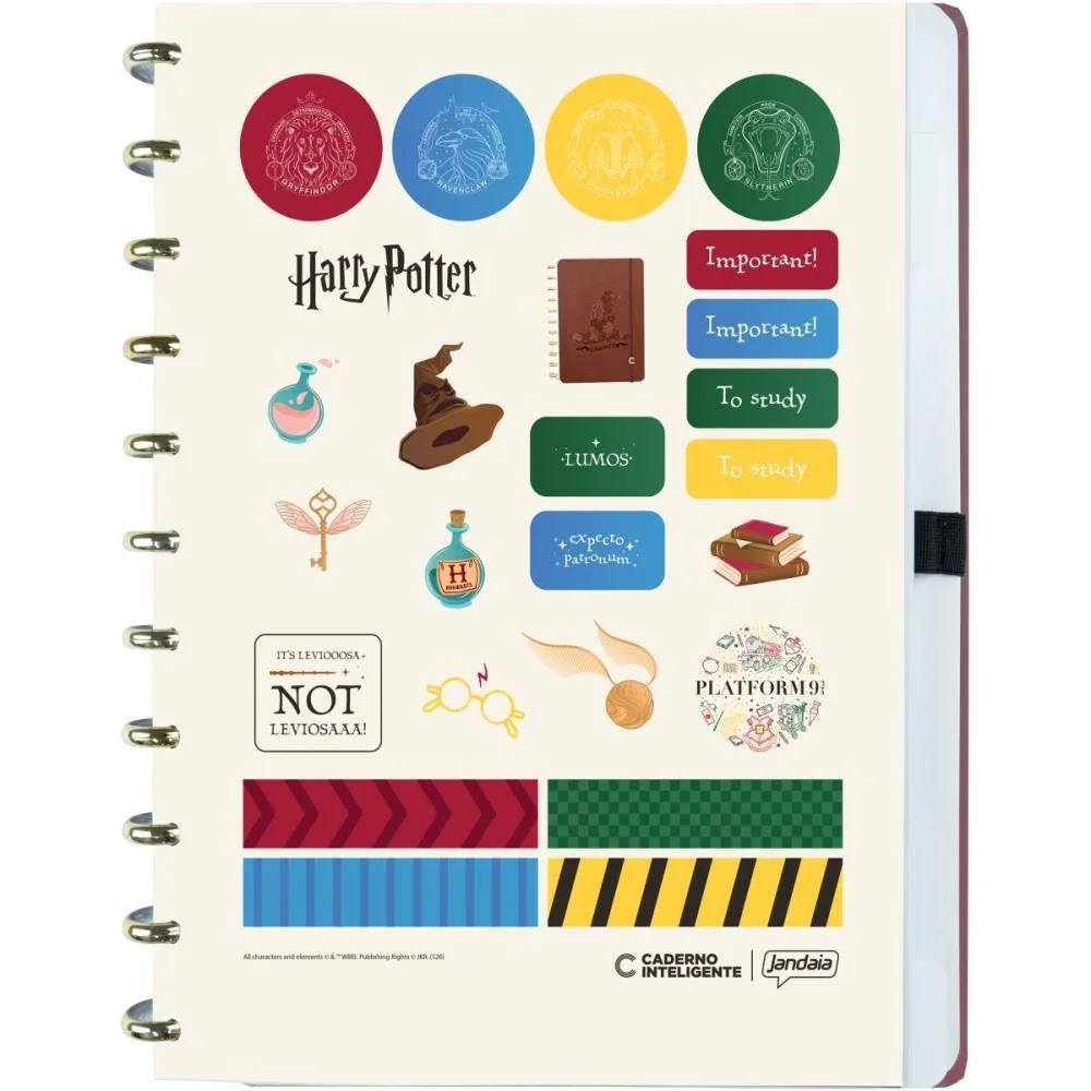 Caderno Inteligente Grande Harry Potter Chapeu Seletor Caderno Inteligente (Unidade) - imagem 4