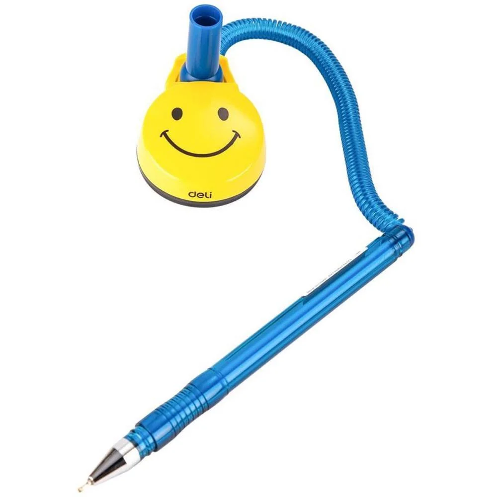 Caneta Para Balcao Daily C/Suporte Mini 0,7Mm Az Deli (Blister) - imagem 3