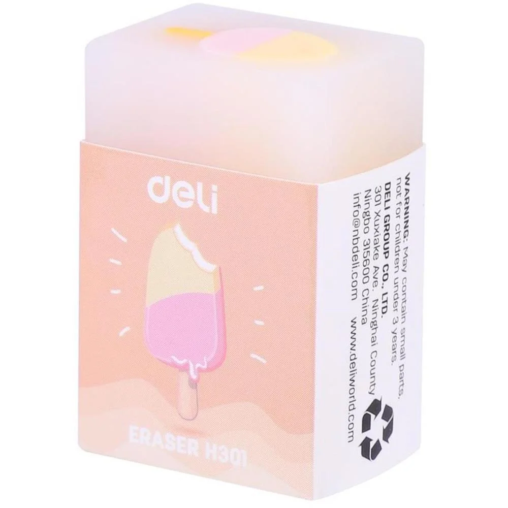 Borracha Decorada Ice Cream Pvc Sortido Deli C/ 36 Unidades - imagem 4