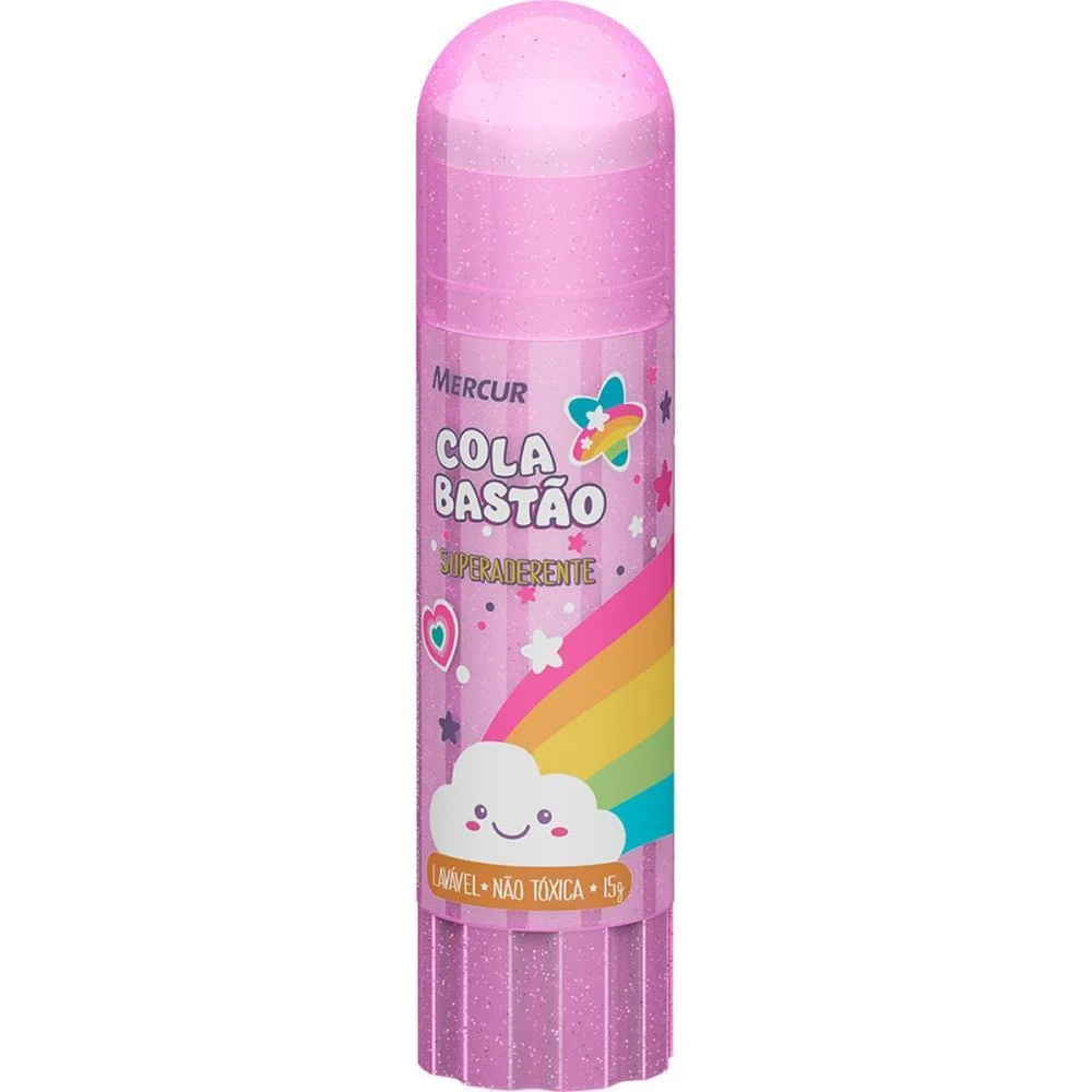 Cola Em Bastao Cores Magicas 15G Mercur (Cx.c/12) - imagem 3