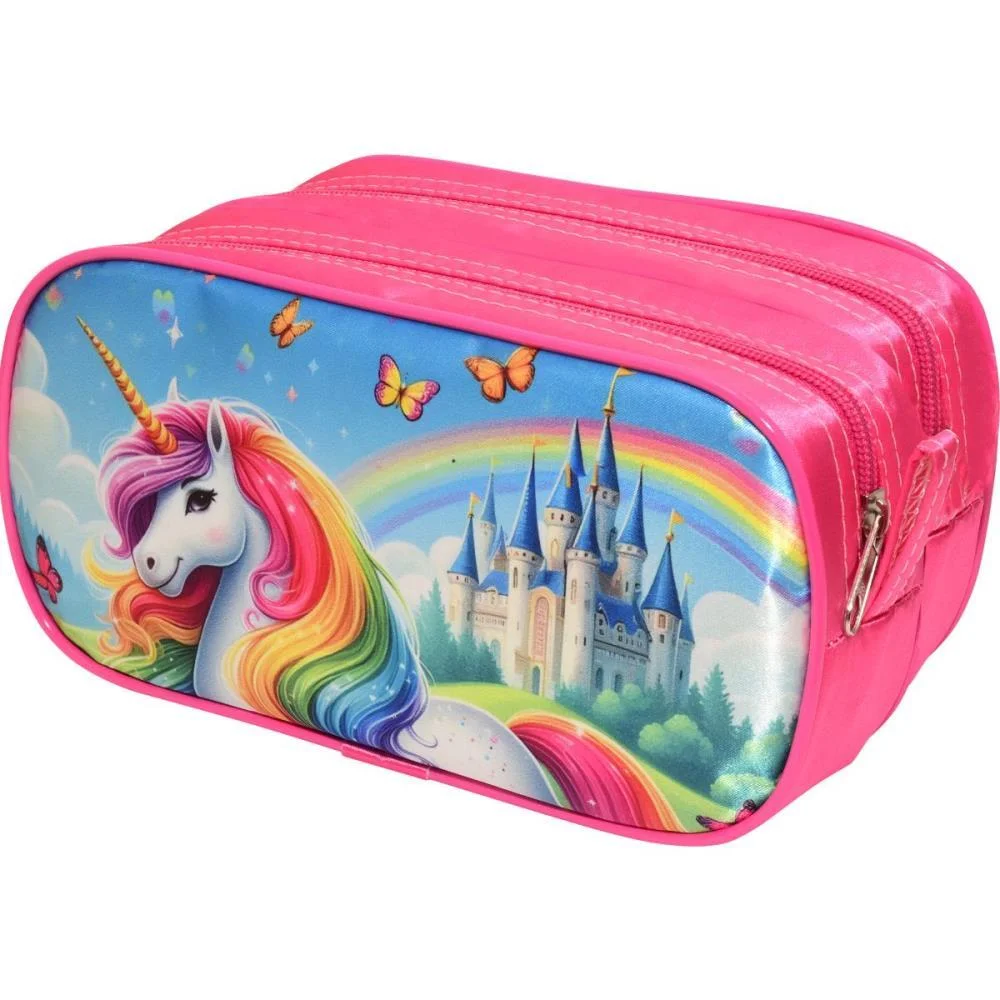 Estojo Duplo Unicornio Castelo Encanta. (S) Reflex (Unidade) - imagem 3