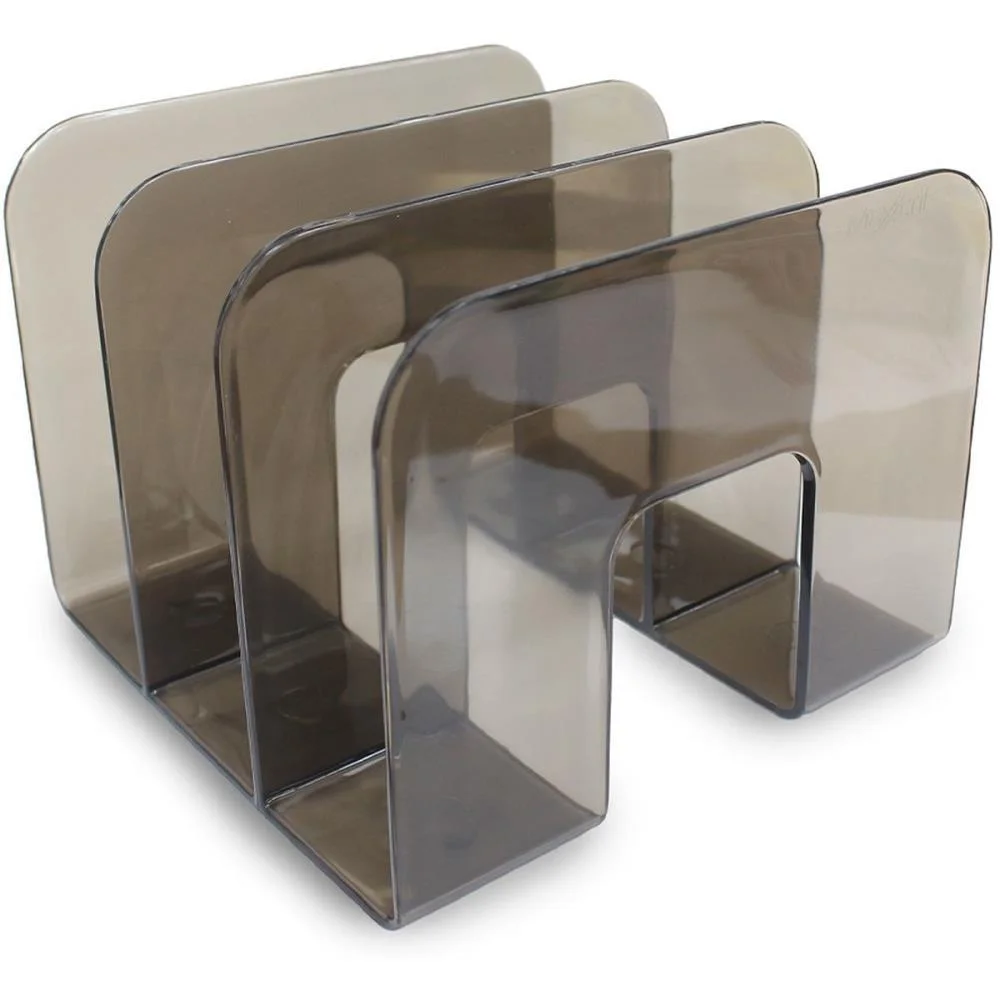 Acessorio Para Mesa Organizador De Livros Fume Maxcril (Unidade) - imagem 3