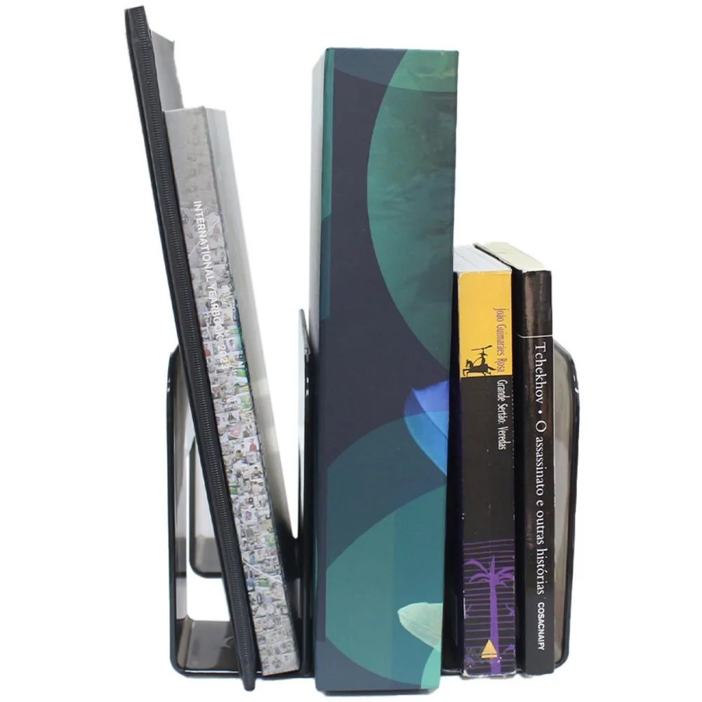Acessorio Para Mesa Organizador De Livros Fume Maxcril (Unidade) - imagem 4
