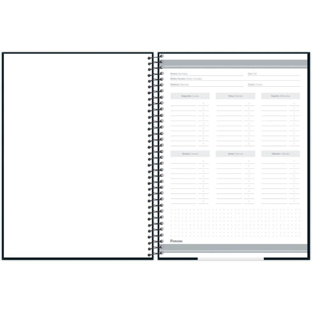 Caderno 10X1 Capa Dura Batman Fit 160Fls Foroni (Pct.c/04) - imagem 8