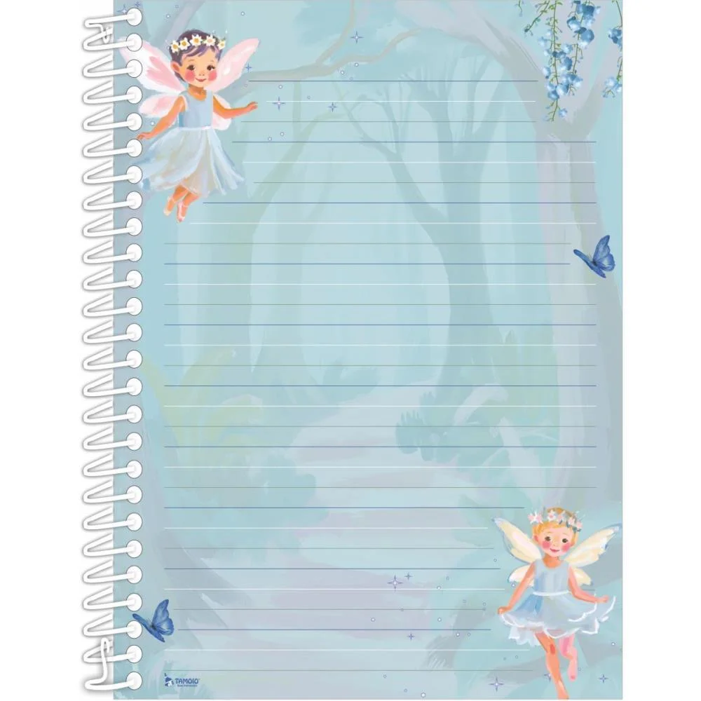 Caderno 01X1 Capa Dura Sweet Dreams 80Fls Papel Carta Tamoio (Pct.c/04) - imagem 7