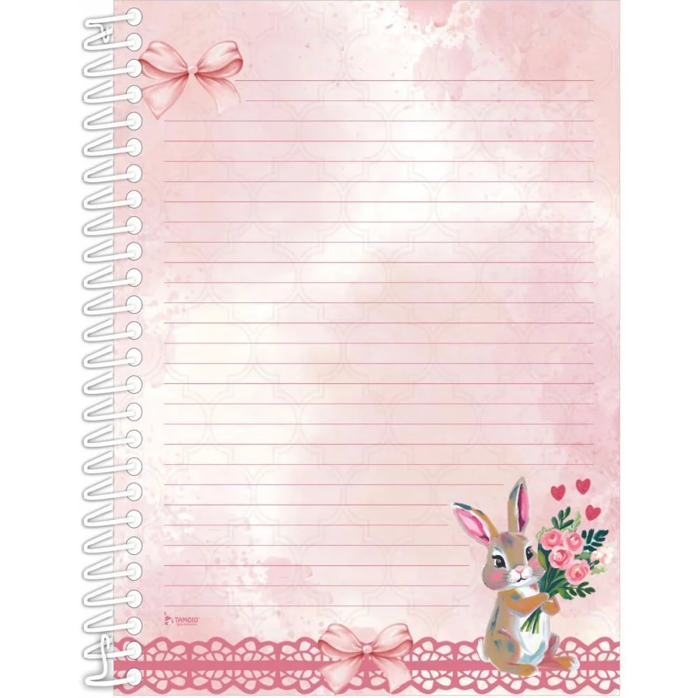 Caderno 01X1 Capa Dura Sweet Dreams 80Fls Papel Carta Tamoio (Pct.c/04) - imagem 9
