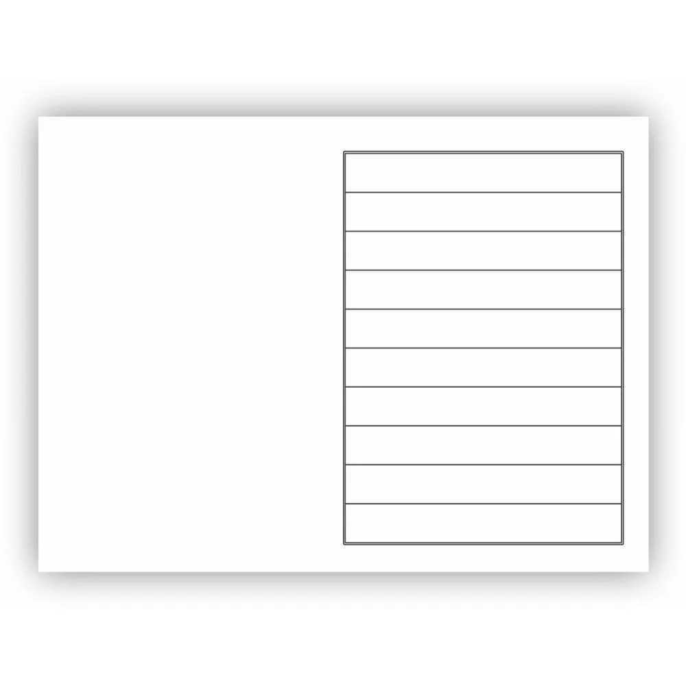 Caderno Desenho Univ Capa Dura Neuro Meia Pauta Ampliada 40F Tamoio (Pct.c/05) - imagem 3