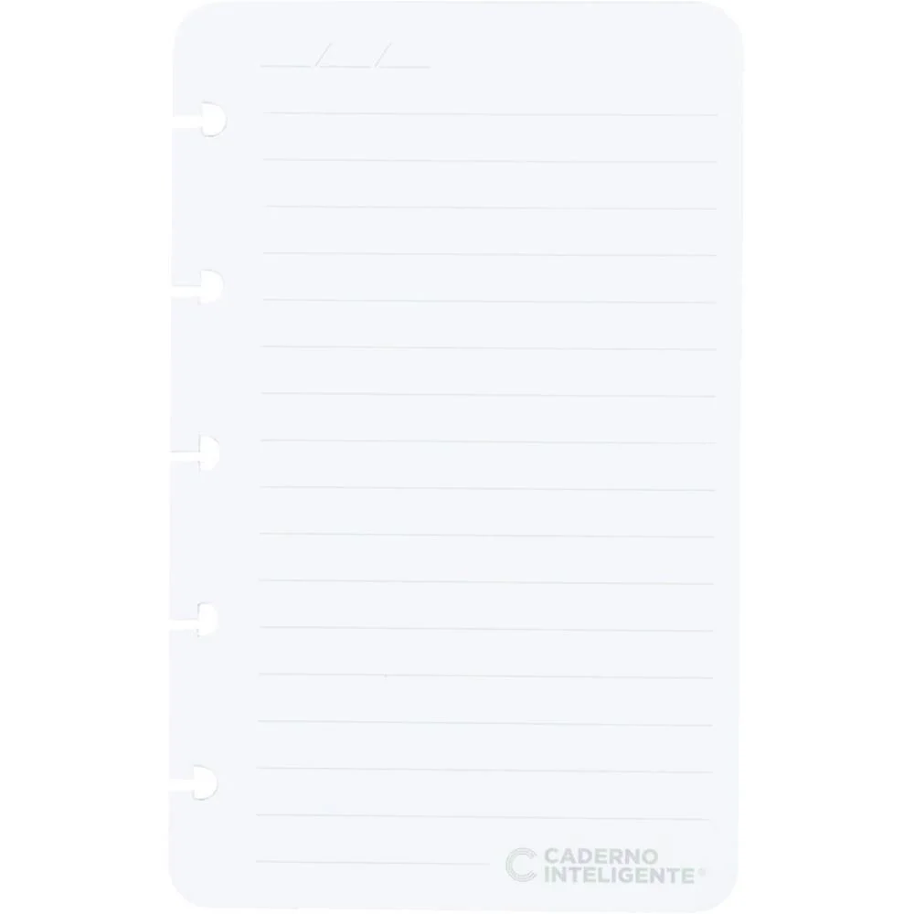 Caderno Inteligente Refil Inteligine Pautado 120G 50Fls Caderno Inteligente (Pacote) - imagem 4