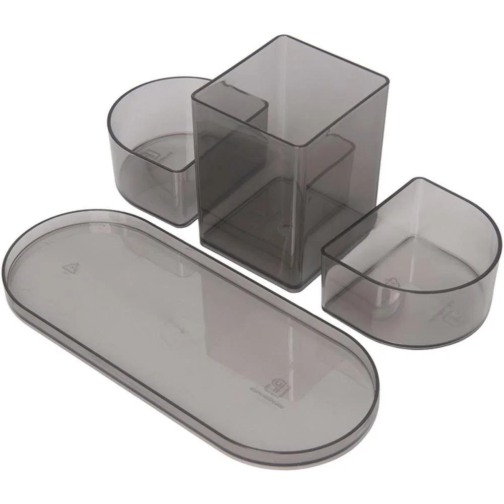 Acessorio Para Mesa Organizador Triple Fume 4 Peca Polibras (Kit) - imagem 3