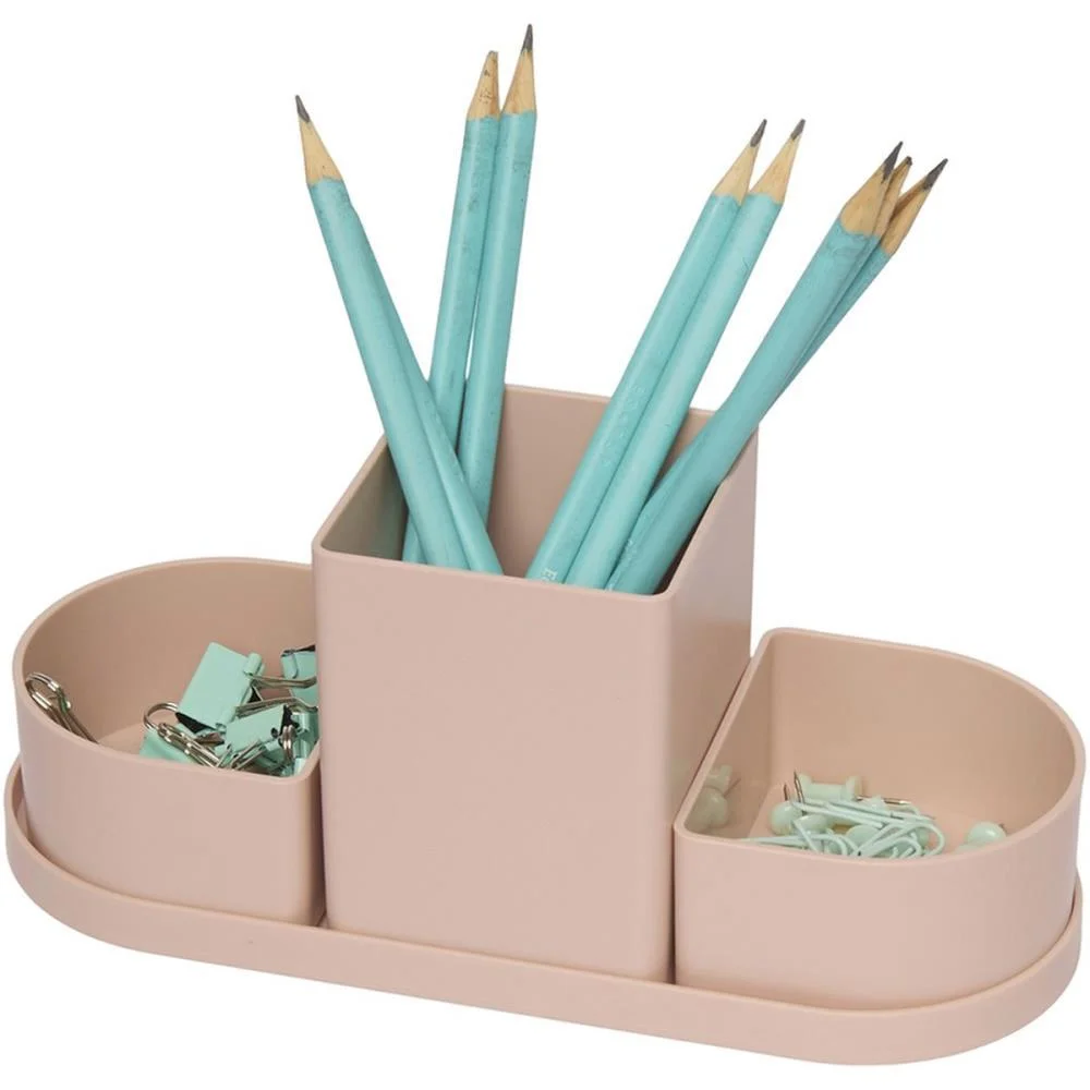 Acessorio Para Mesa Organizador Triple Rosa Antigo Polibras (Kit) - imagem 5