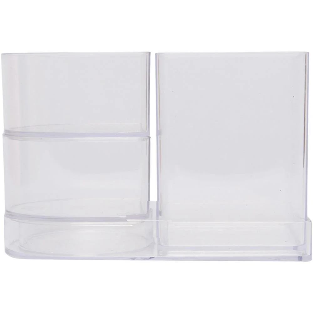 Acessorio Para Mesa Organizador Compact Cristal 4 Polibras (Kit) - imagem 4
