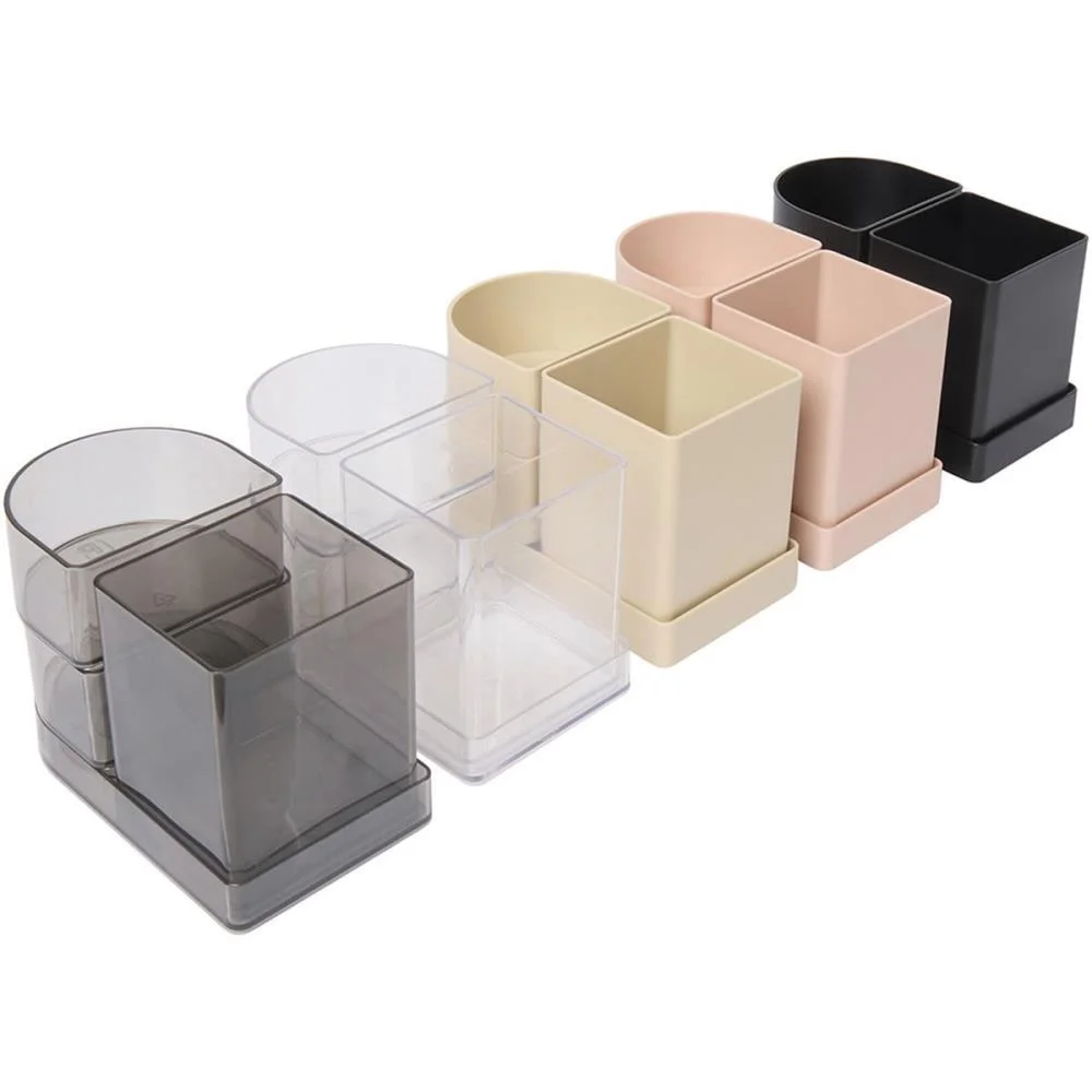 Acessorio Para Mesa Organizador Compact Areia 4 Pe Polibras (Kit) - imagem 6